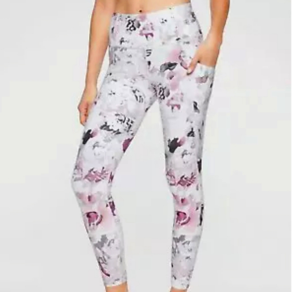 Athleta Peony High-waisted leggings-big side pockets for today's phones! S/M